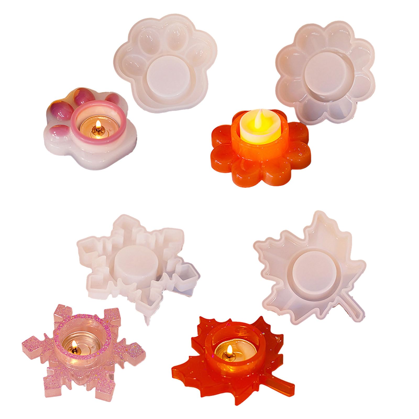 Moule Rond En Silicone Pour Bougie Chauffe-plat - Moule Porte