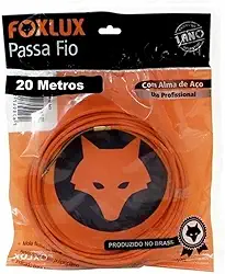 Foxlux Passa Fio Com Alma De Aço 20 Metros