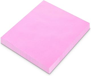 100 Pink Nail Dust Collector Filter Paper, Reusable Nail Vacuum Dust Collector Filters for Nail Salon & Home Use
