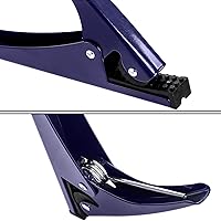 Vista 3 de Hbaushun Red de tenis de mesa plegable, red de ping pong profesional para competencia de entrenamiento, postes portátiles con clip de fuerza