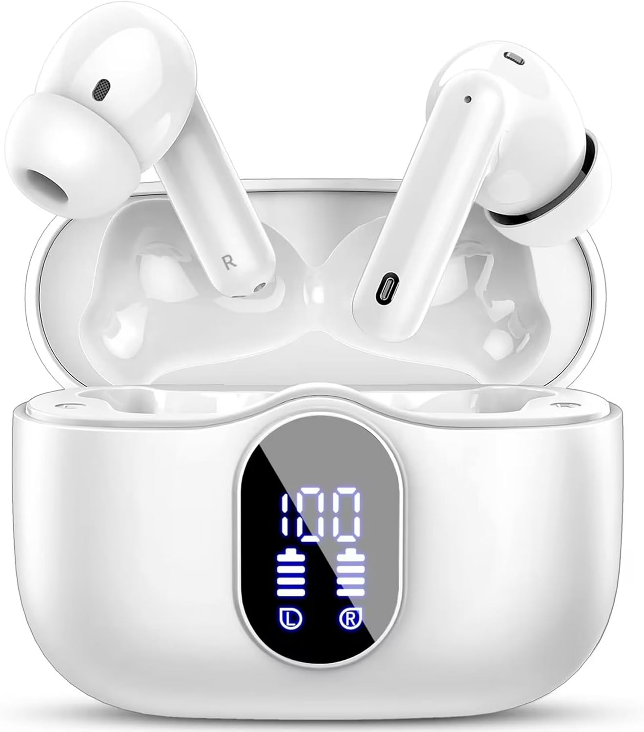 36H Playtime in Ear Earphones, IP7 Waterproof Sport Headset