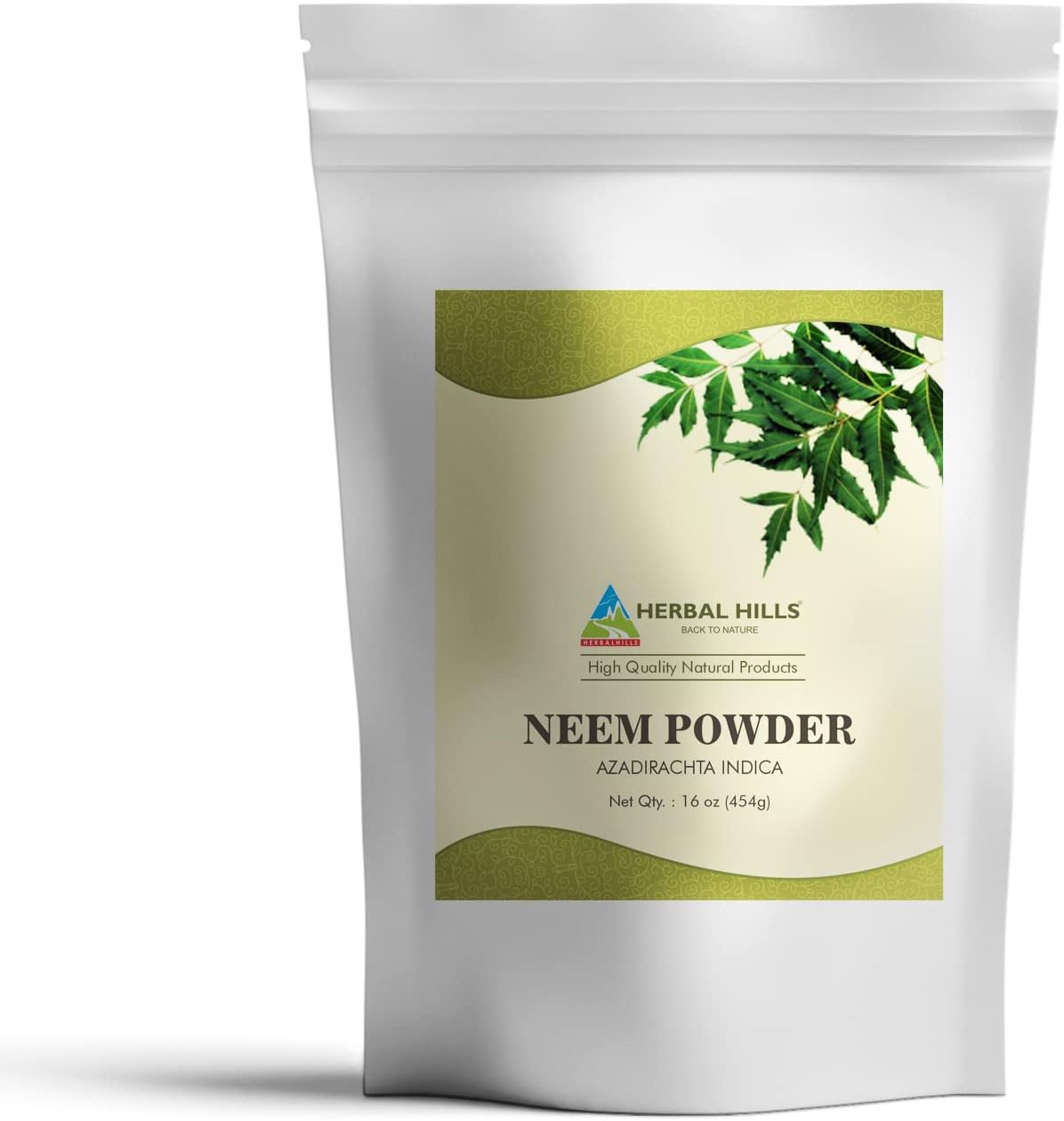H&C Natural Neem Leaves Powder, 227 Grams (1/2 lb) Health