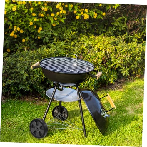 Kisangel Ruedas De Goma Ruedas Giratorias Accesorios Para Parrilla Mayor Estabilidad Transportación Sin Esfuerzo - imagen 6