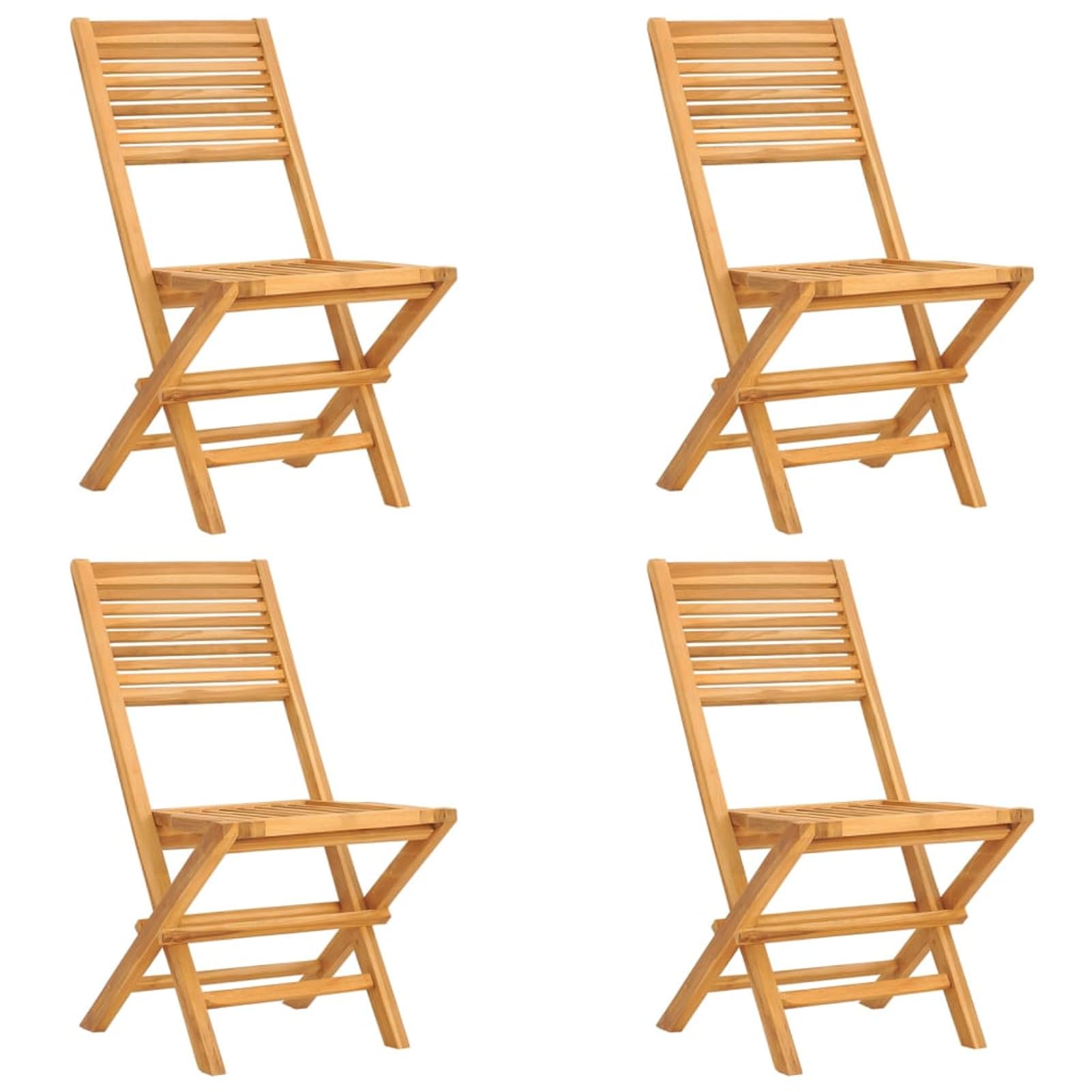 Składane krzesła ogrodowe 4 szt. 47x62x90 cm lite drewno tekowe, plastikowe krzesło ogrodowe, krzesło zewnętrzne tarasowe, salon ogrodowy plastik