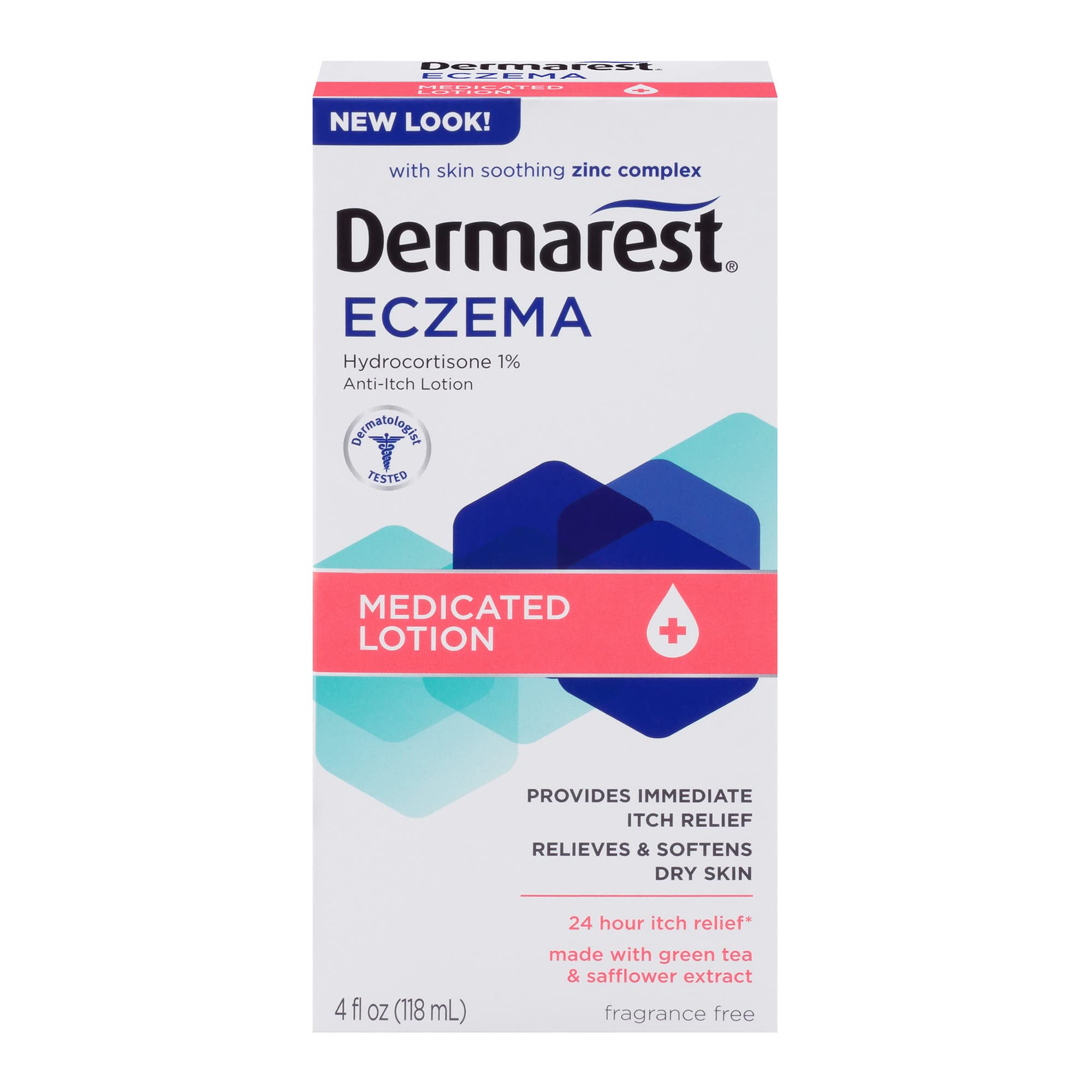 Photo 1 of Dermarest Eczema Medicated Lotion, 4oz, Pack of 1 4 Fl Oz (Pack of 1) Eczema Medicated Lotion
2 pack 