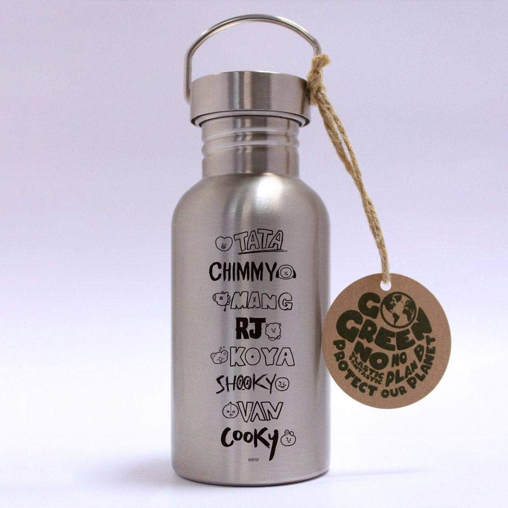 Bouteille en aluminium BT21 GB Eye Limited 500 ml finition supérieure
