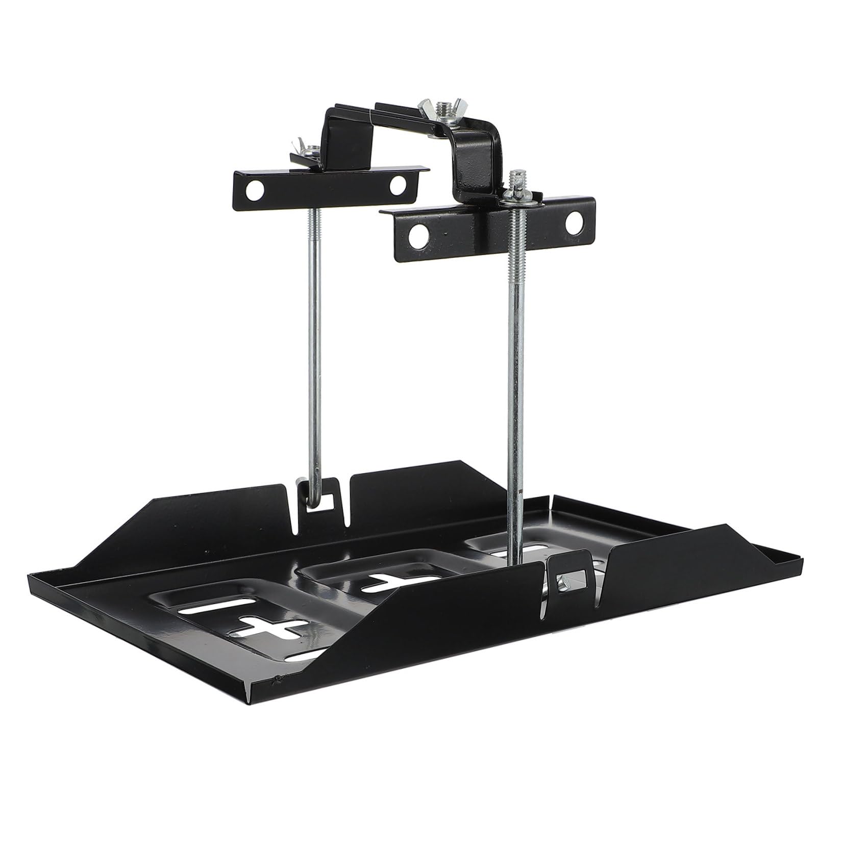Support Batterie Voiture Fixation Résistante et Antirouille Maintien Sécurisé pour Batterie Auto Montage Facile Matériau Écologique