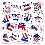 Temporary Tattoos Patriotic