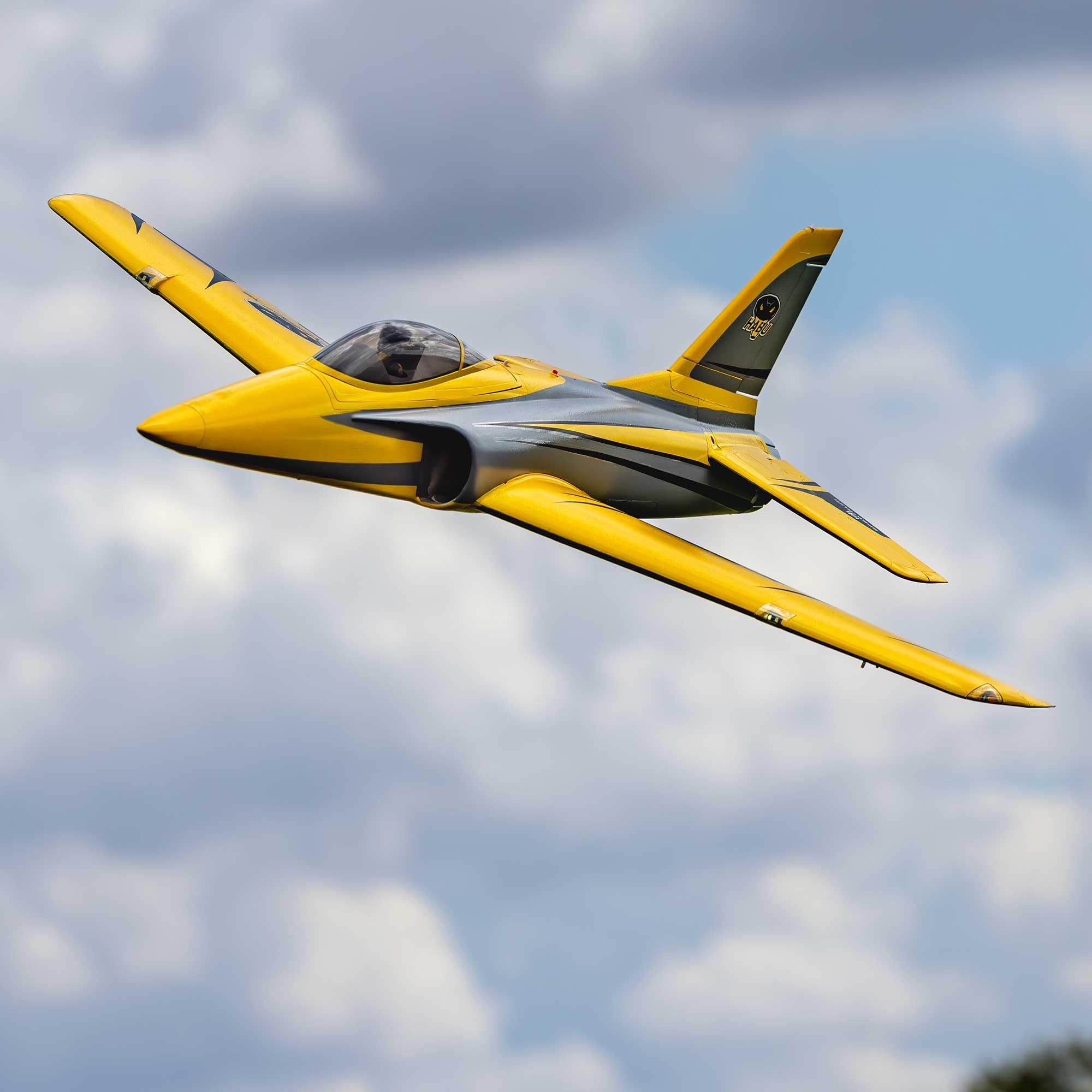E-Flite Habu XS 80mm EDF – Sportjet mit 6S Power, AS3X Stabilisierung, Safe Mode, LED-Lichtern & Einziehfahrwerk – BNF Basic Version