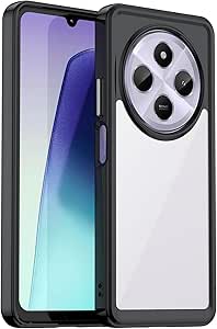 ILING Funda Magnética Giratoria 360° Para Xiaomi Redmi 14C / Poco C75 Con Protección De Cámara
