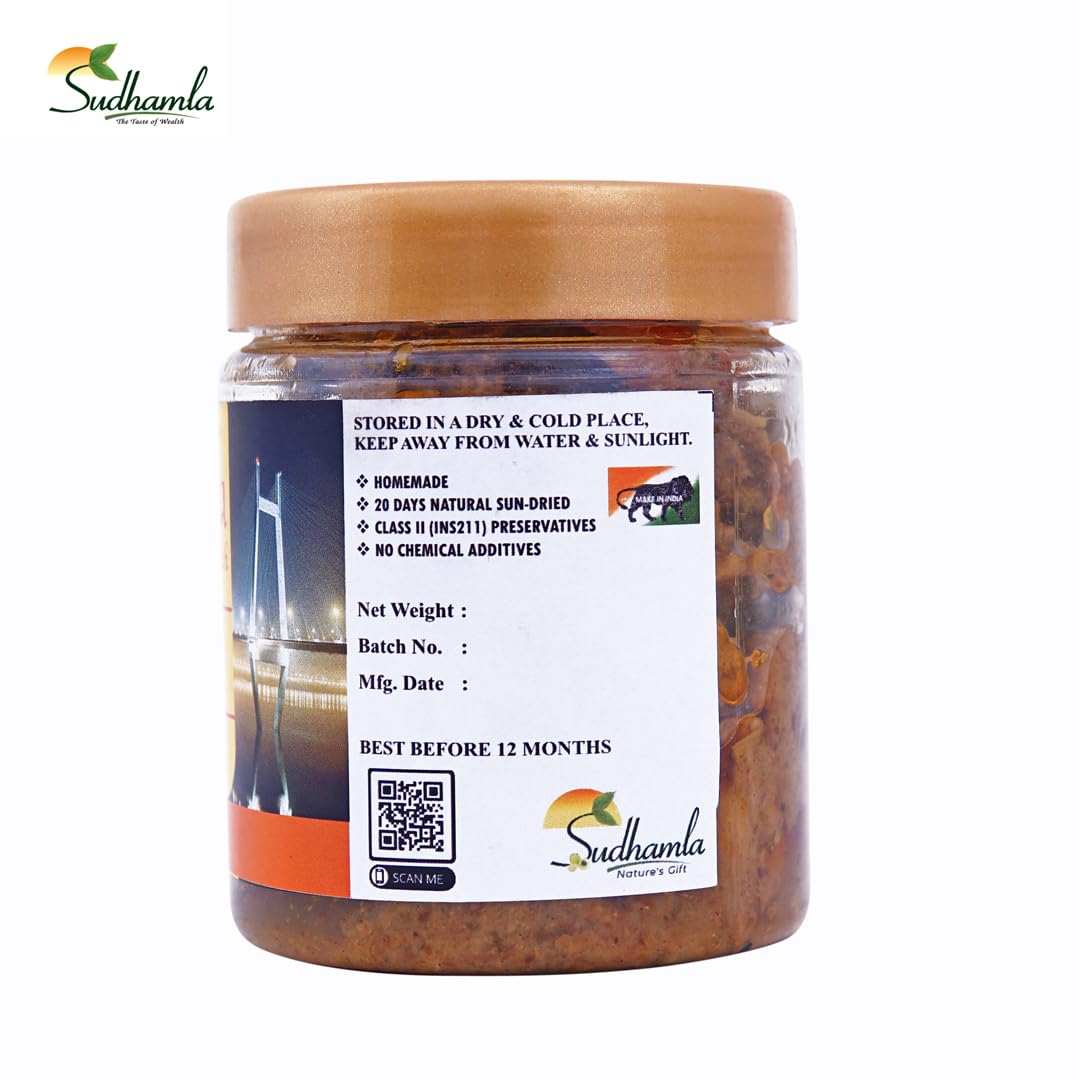 Sudhamla Pachranga Punjabi Mixed Pickle - 100 gm | Handmade Mixed Achar in Mustard Oil | No Artificial Colors or Flavors | Flavorful Blend of Mango, Chilli, Lemon, Carrot, Ginger, Karonda, and Lasoda 1