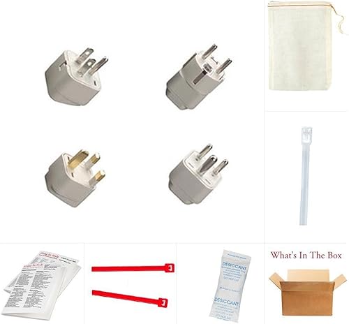 Miniatura 7 de Kit adaptador de viaje Caribe con tierra rojo GIS-ACAR-950r