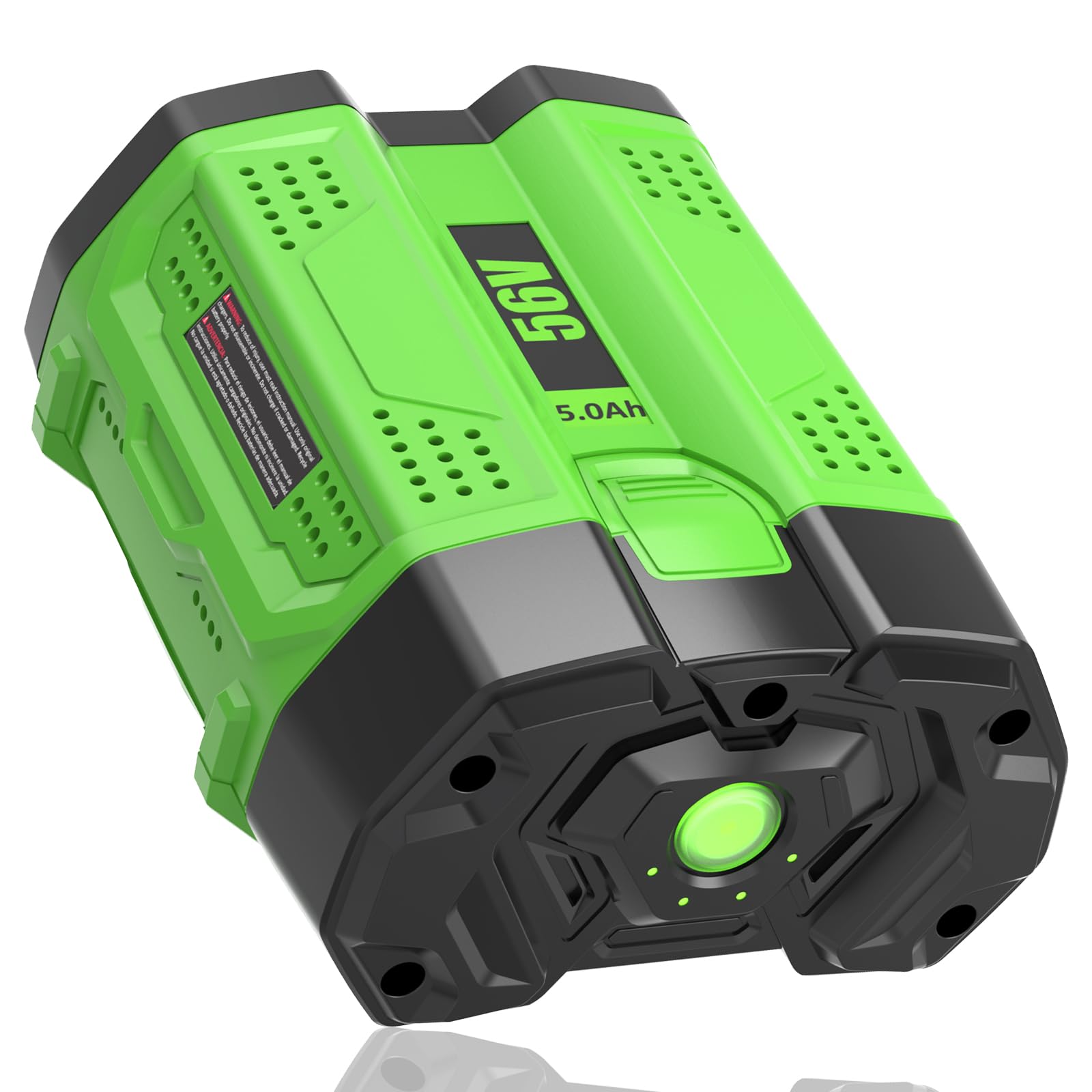 1 Pack Replacement for EGO 56V Battery 5.0Ah BA2800T BA2800(Green)