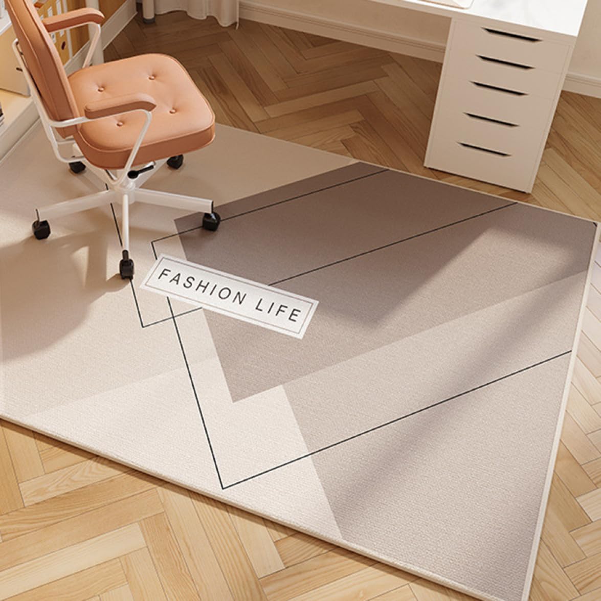Amazon.co.jp: [HOG6] チェアマット カーペット 北欧風 幾何学柄 椅子 マット スタイル7 床 保護マット pcチェア マット  デスクマット 椅子 薄型 60*90cm 床保護マット椅子 マット椅子の下に敷くマットキズ防止 凹み防止 床保護シートズレない 滑り止め 丸洗い可  ... [HOG6] チェアマット いすマット スタイル6 80*120cm 幾何学柄 キズ防止 凹み防止 滑り止め 床保護マット フロアマ