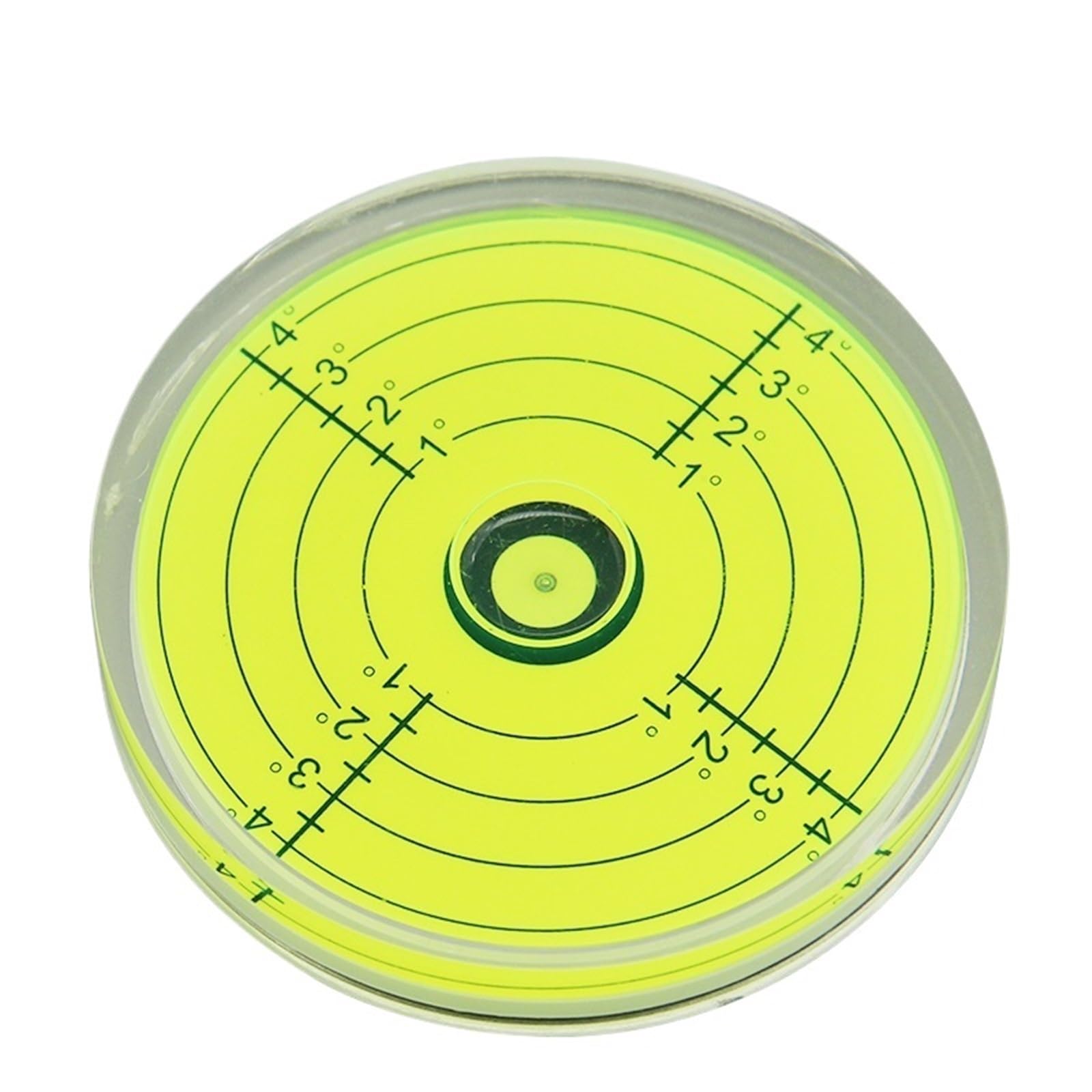 Burbuja horizontal 8012, nivel portátil, nivel circular, burbuja horizontal universal, cuenta horizontal de alta precisión, 1 ud.