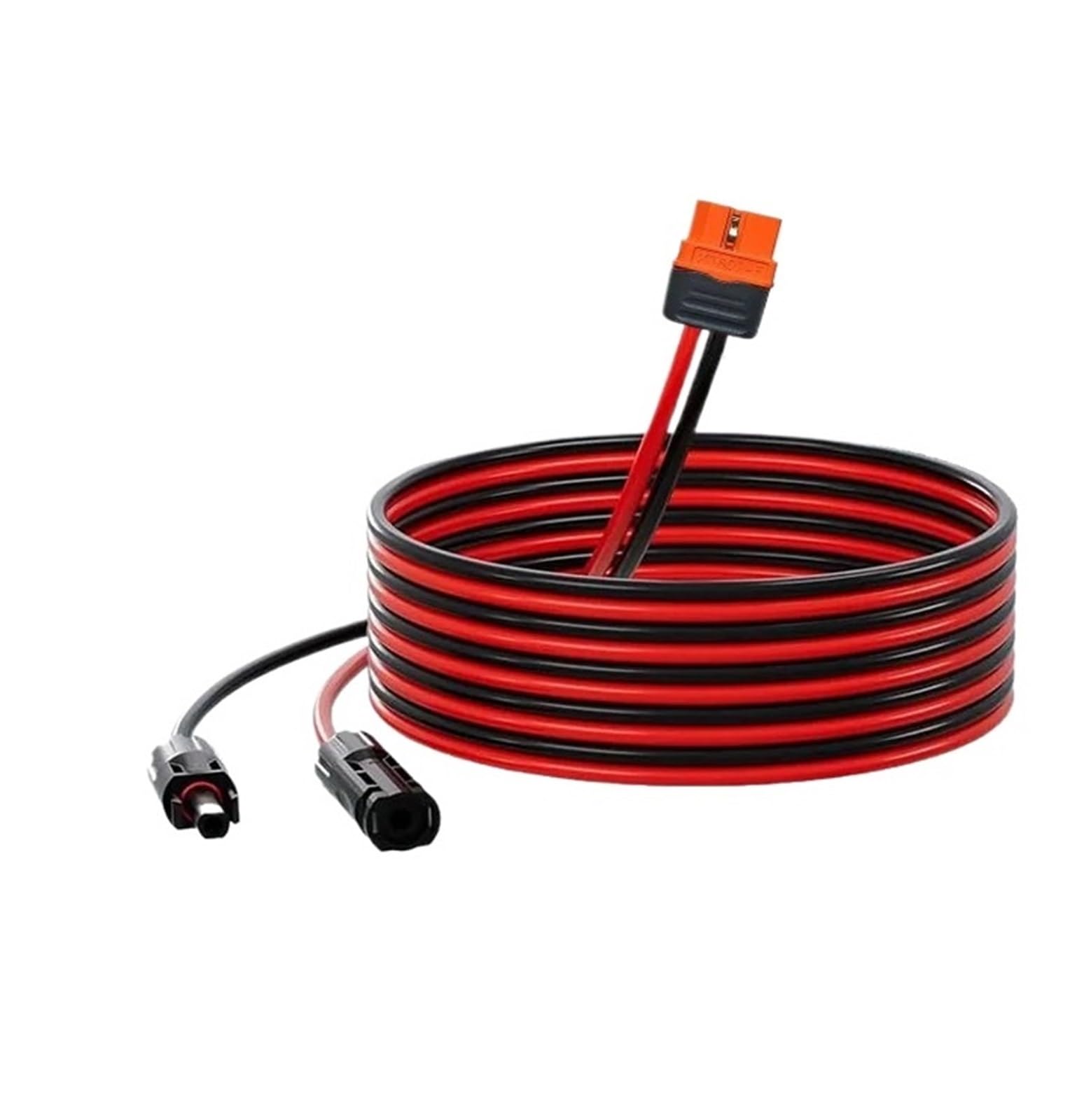 Złącza męskie i żeńskie z kablami Kabel XT60i żeński do solarnego Kabel silikonowy 12AWG 3,4 mm² Złącze XT60H-F Kabel przedłużający panel słoneczny (XT60-Male to Mc-4.2m-6.56ft)