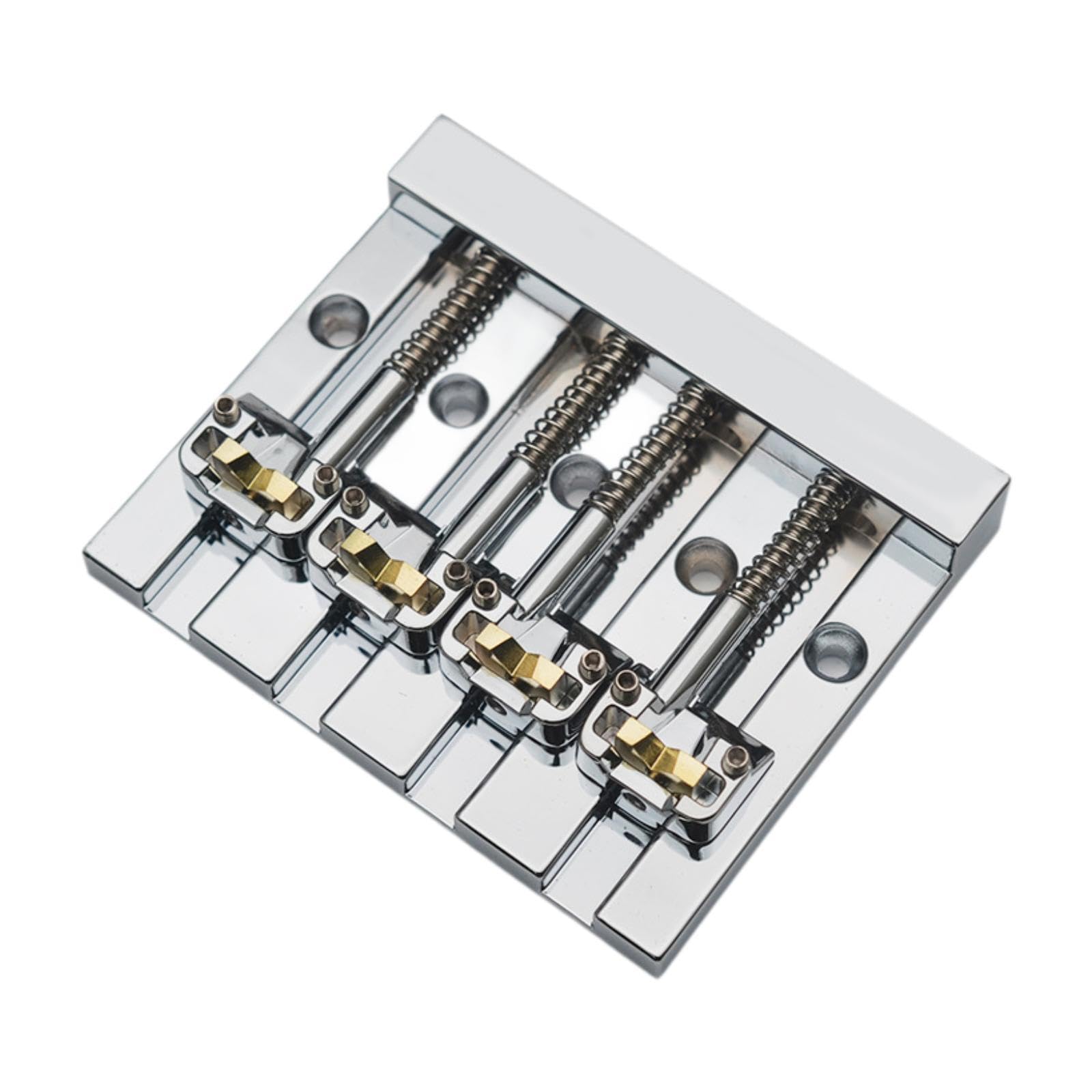 Ponte per Basso a 4 Corde, Sellette per Corde di Basso, Strumento Musicale per Musicisti Professionisti, Progetti Fai Da Te, Accessori, Argento