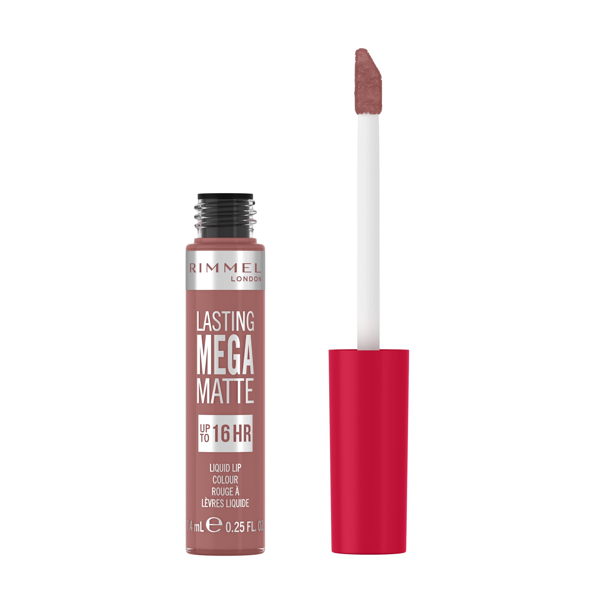London Lasting Mega Matte Liquid Lipstick, Long-Lasting, Hydrating, Vegan Formula - 709 - Strapless, 7.4ml (0.25oz)