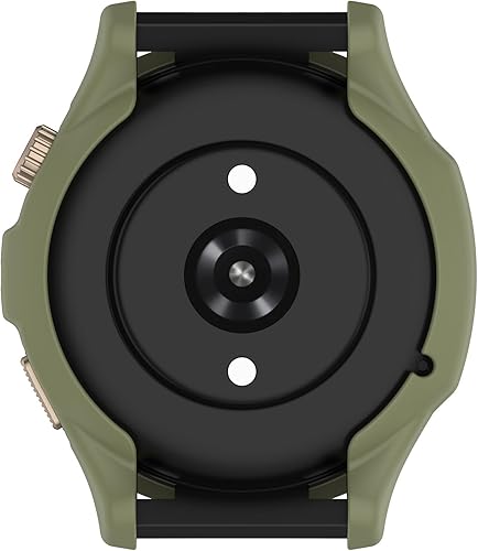 Vista 18 de Funda compatible con Amazfit Cheetah/Cheetah Pro Smartwatch Funda protectora de TPU suave (negro, negro)