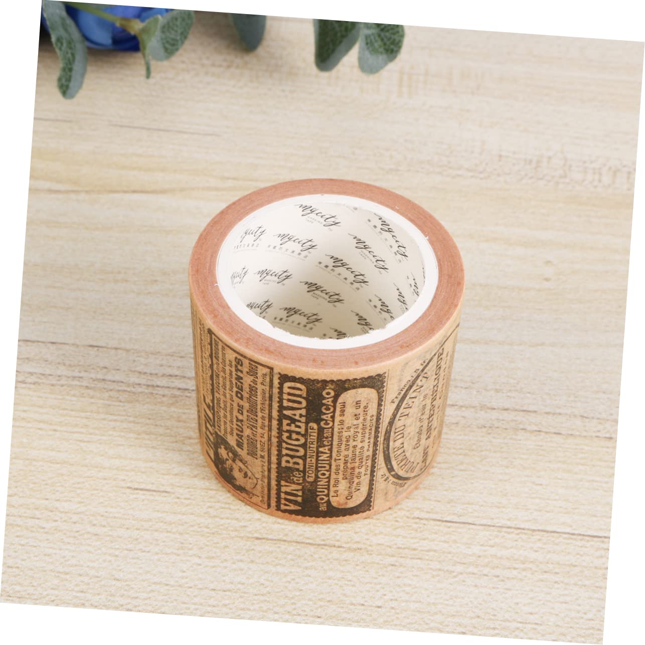 Nastro Washi Gotico Retrò per Diario DIY e Scrapbooking | Carta Giapponese, Aspetto Colorato, per Stationery e Craft, Stile Elegante e Fashion