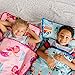 Wildkin Day2Day Kids Nap Mat – Ideal for Daycare, School, Sleepover & Travel - Groovy Mermaids