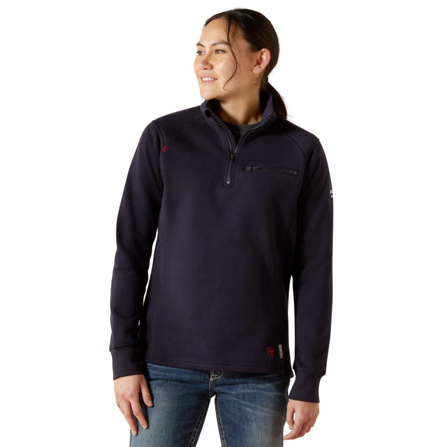 ARIAT Women's Fr Rev 1/4 Zip Top