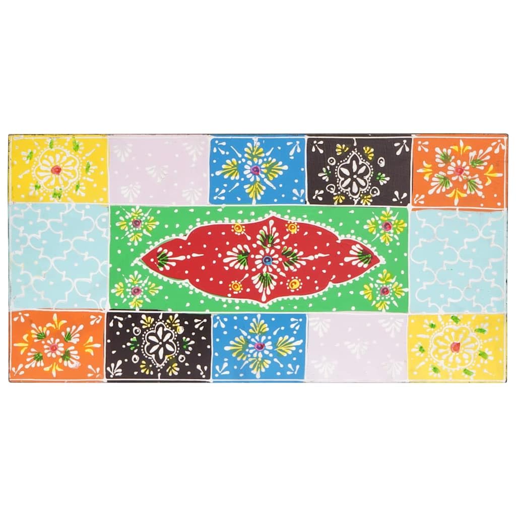 Wielokolorowe regały ścienne z litego drewna mango, 40 x 20 x 6 cm, nie zajmują dużo miejsca, montaż na ścianie, uniwersalny regał wiszący do salonu, sypialni, kuchni, łazienki, korytarza