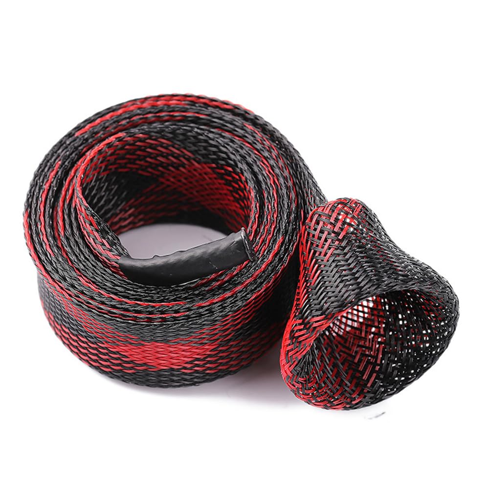 TopHomer Extendable Fishing Rod Sleeve – 1.7m Braided Mesh Cover With Closed Tip – Protects Rods From Scratches & Tangles