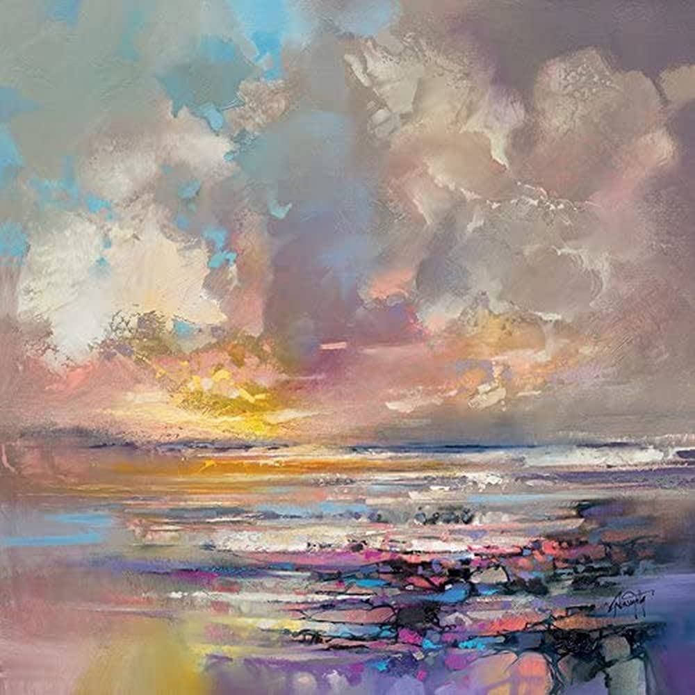 Scott Naismith   'Radiant Energy' Canvas 85x85cm , BrandAlley