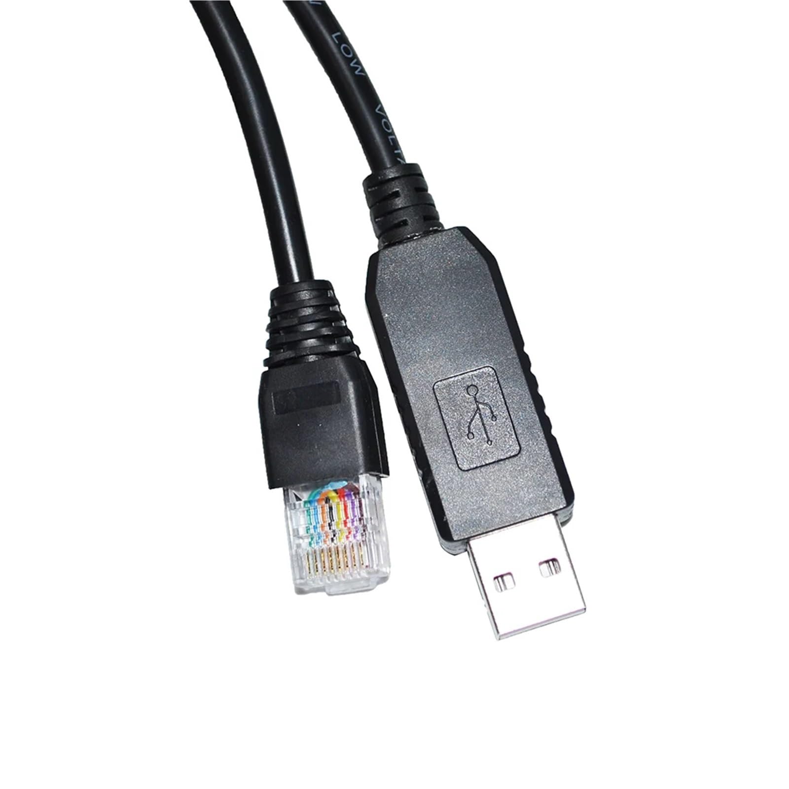 FT232RL Conector USB A RJ45 Interfaz RS232 Cable DE COMUNICACIÓN Serie for Amplificador Y Controlador Serie HCS DMA A PC(7M)