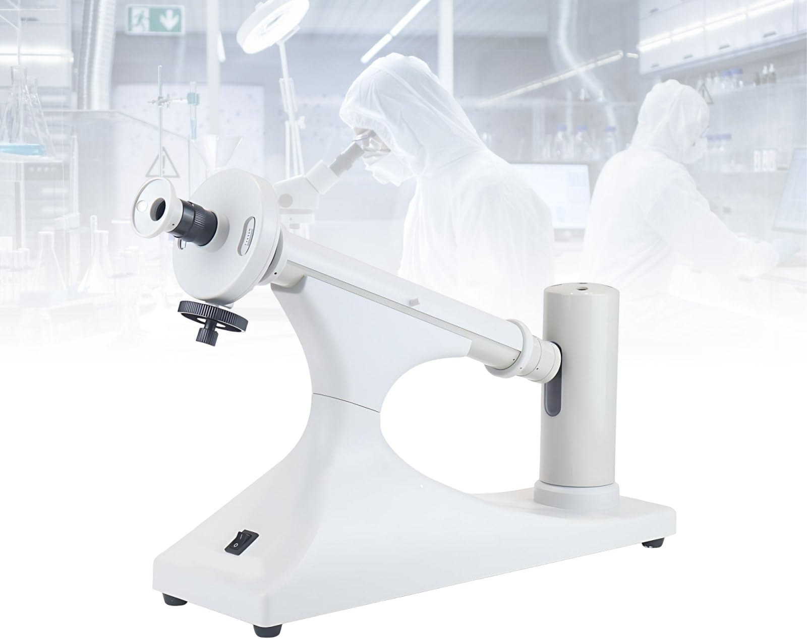 Disc Polarimeter Lab Polarimeter with Manual Optical Polarimeter Design, Optical Rotation Tester for Sugar Purity Testing, Analysis