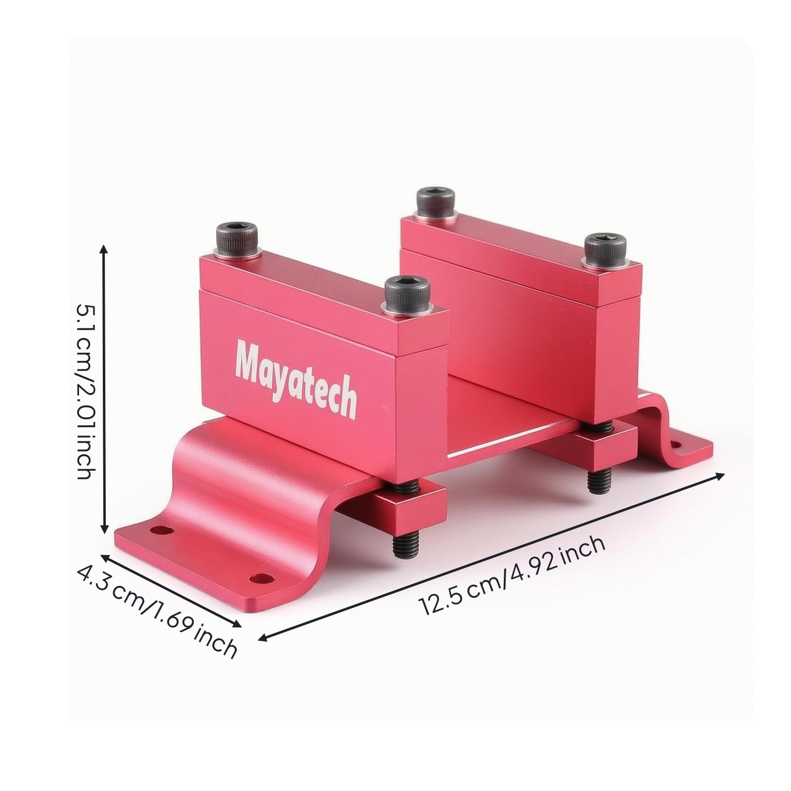 Banco Prova Motore Banco Prova Motore Supporto Motore Staffa Motore Base Motore in Alluminio Lavorato CNC con Serraggio Stabile Larghezza Regolabile