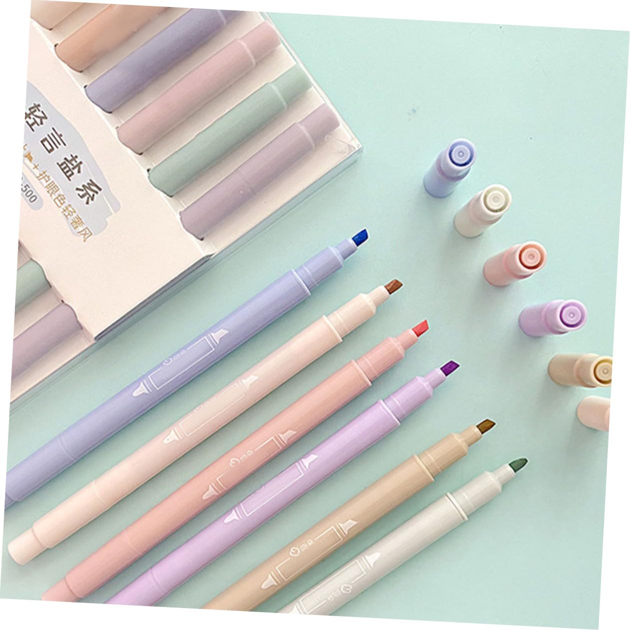 Lurrose Buchmarker Stift Pastell 36 Stück Textmarker Marker Notizen Buchmarker Büro Textmarker Auto Zurück Zu Schule Zubehör Arbeitsmarkierungsstift Büro Kunstmarkierungshalter Markierungen