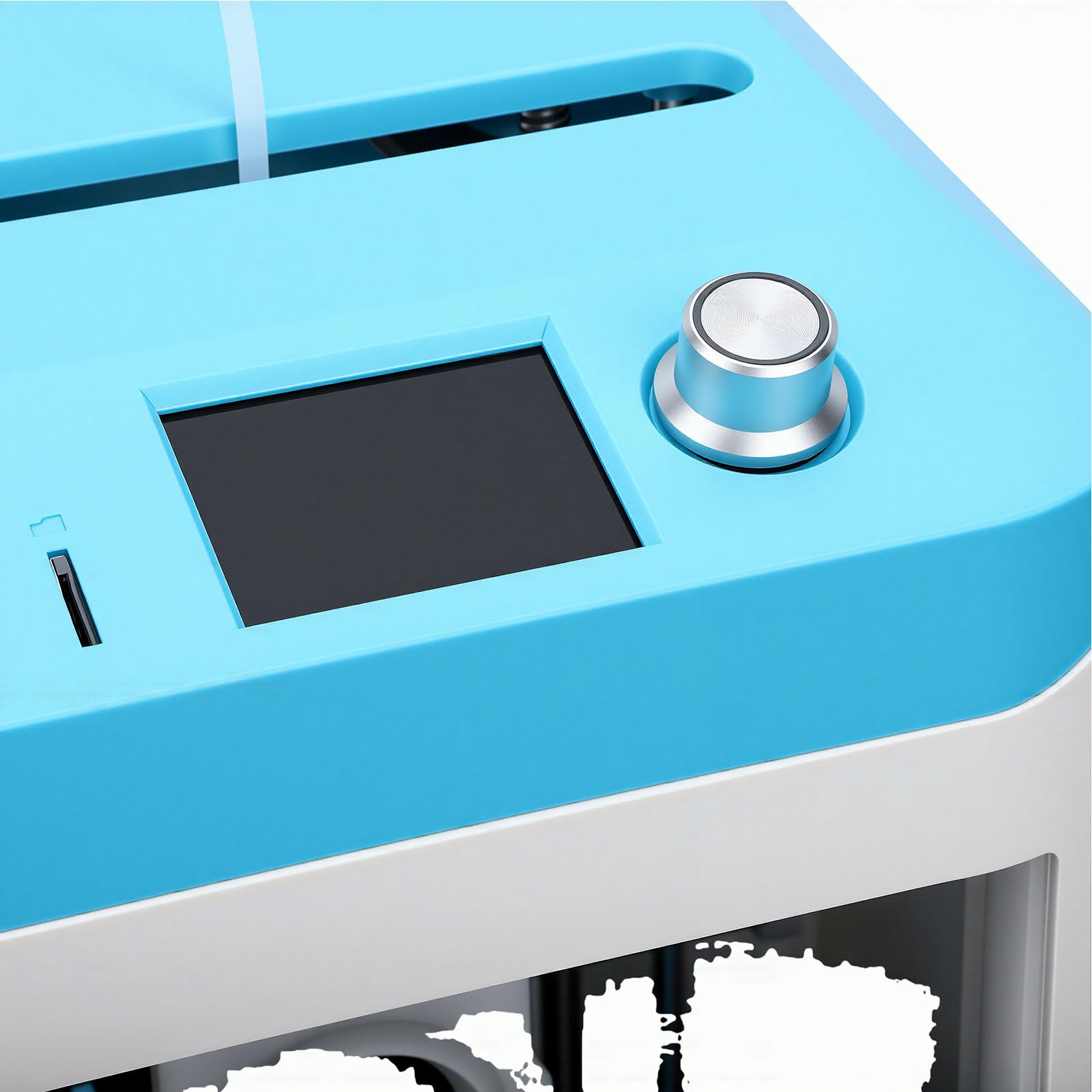Generic Mini Stampante 3D WiFi Ad Alta velocità Completamente Assemblata con Livellamento Automatico per Principianti e Bambini a Casa o a Scuola 3,94x4,33x3,94 Pollici (Spina europea)