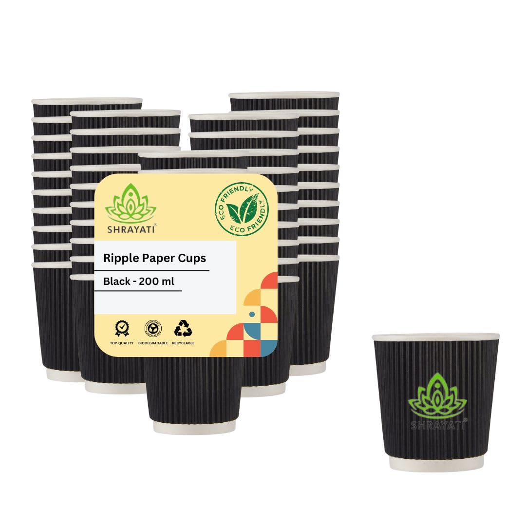 See full amazon price history chart for SHRAYATI Ripple Paper Cups - 50 pcs, 200 ml, Pack of 5, Biodegradable, Disposable Glasses for Multi use, Eco-Friendly Paper Cups SHRAYATI Ripple Paper Cups - 50 pcs, 200 ml, Pack of 5, Biodegradable, Disposable Glasses for Multi use, Eco-Friendly Paper Cups (B0CYGHDBFH) Amazon Price History, Amazon Price Tracker