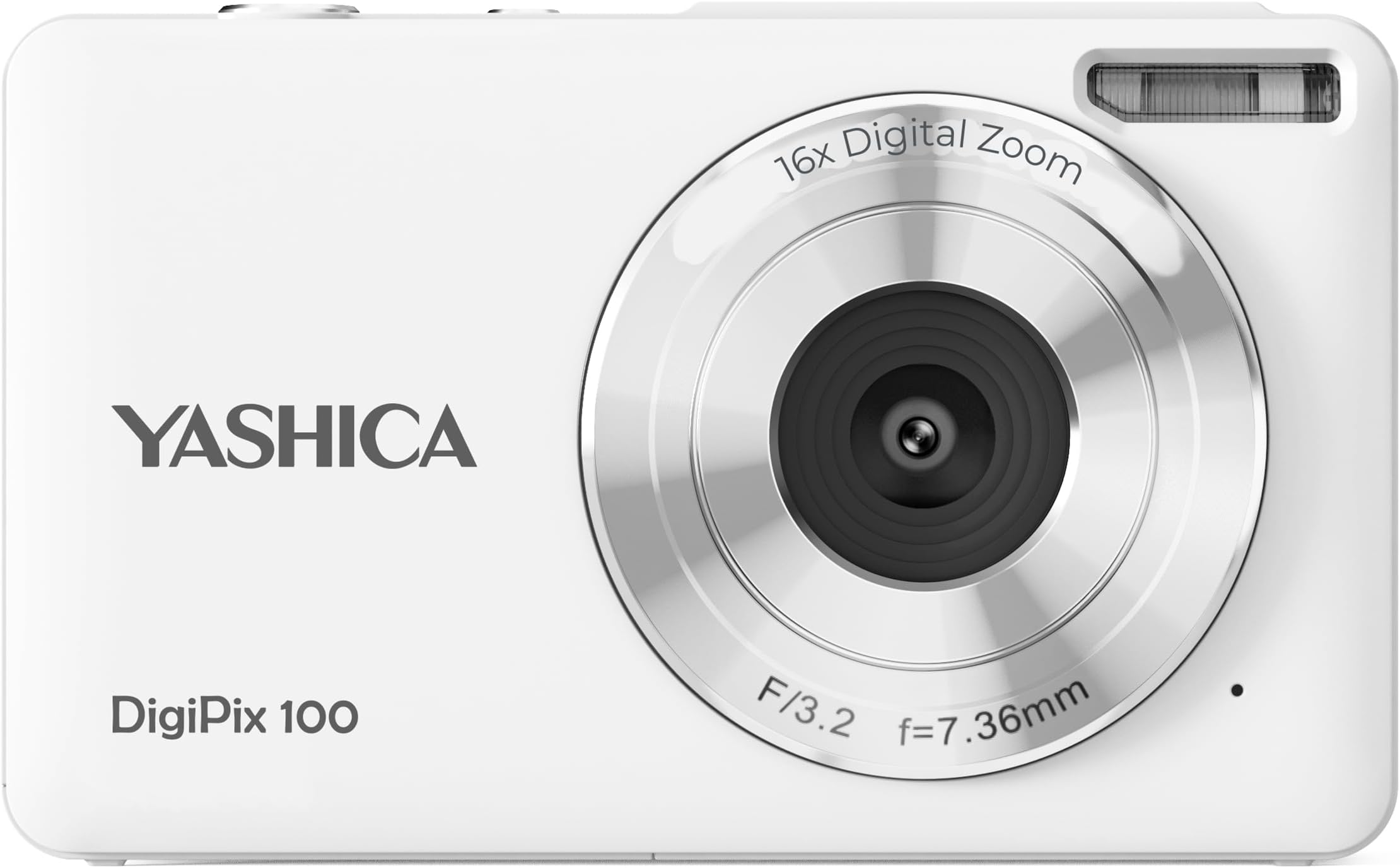 Yashica DigiPix 100 44MP Full HD Digital Camera - White