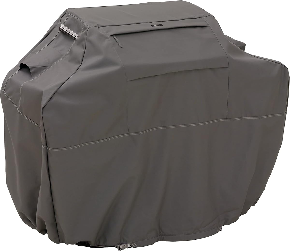 Classic Accessories Ravenna - Funda para parrilla de barbacoa resistente al agua de 58 pulgadas, color topo oscuro