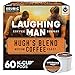 Laughing Man Hugh's Blend Keurig Single-Serve K-Cup Pods, Medium Roast Coffee, 60 Count