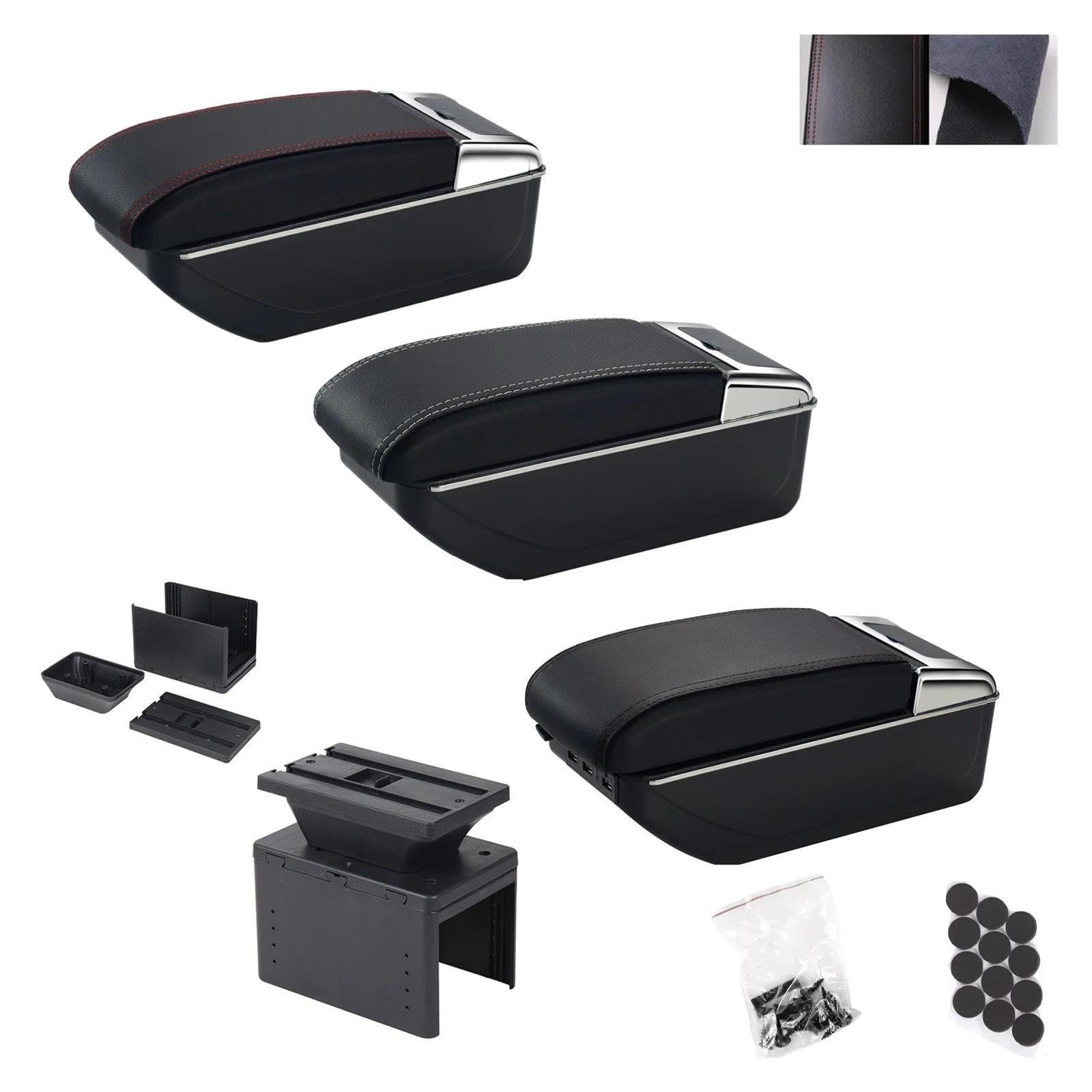 Reposabrazos Central Universal Coche Caja Almacenamiento Brazo Soporte