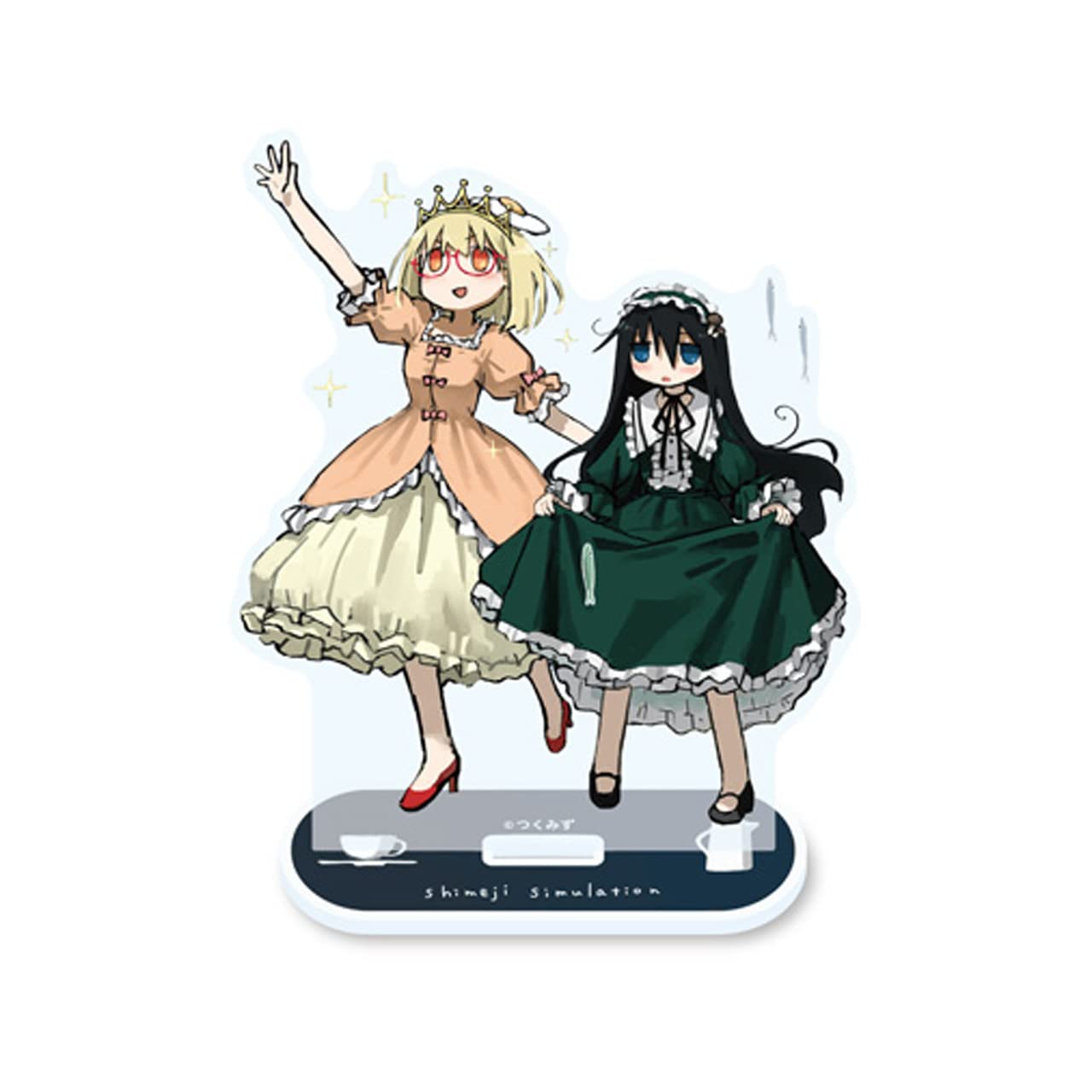 つかさ みんなでお茶会 アクリルスタンド Amazon.co.jp: シメジ シミュレーション お茶会アクリルスタンド