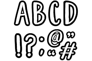 CTP Café Classroom Bulletin Board Letters: Punched-Out and Ready to Display Learning Tools