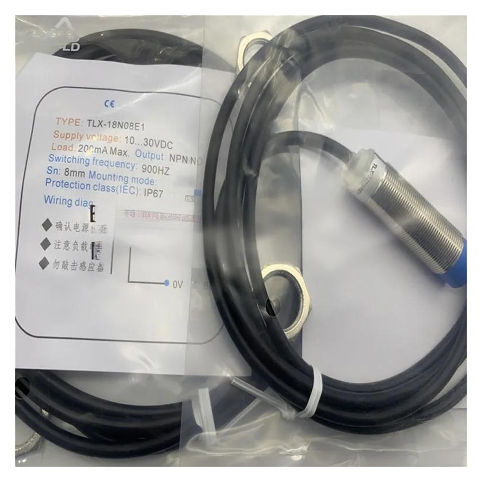 ZVQYSGIW 1pcs TLX-12P02E2-Z TLX-12N04E1 TLX-12P02E1 TLX-12P04E1 TLX-12P02E2 TLX-12P04E2 TLX-12N04E2 TLX-18N05E1-C proximity sensor(TLX-12P04E1)