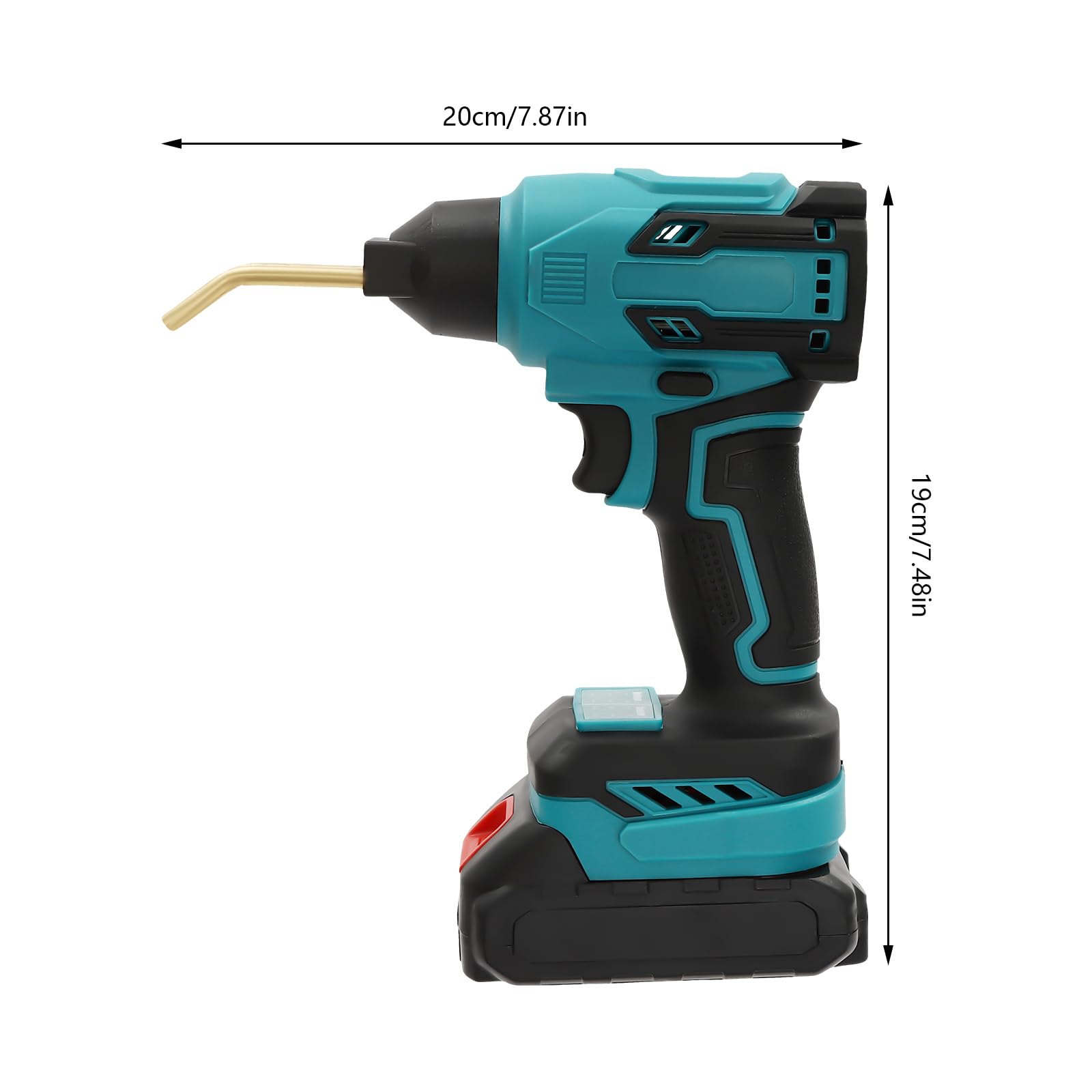 Soldadora de plástico para reparación de grietas de parachoques de coche, soldadora de plástico inalámbrica, soldadora manual para soldadura de plástico, máquina de reparación para parachoques de