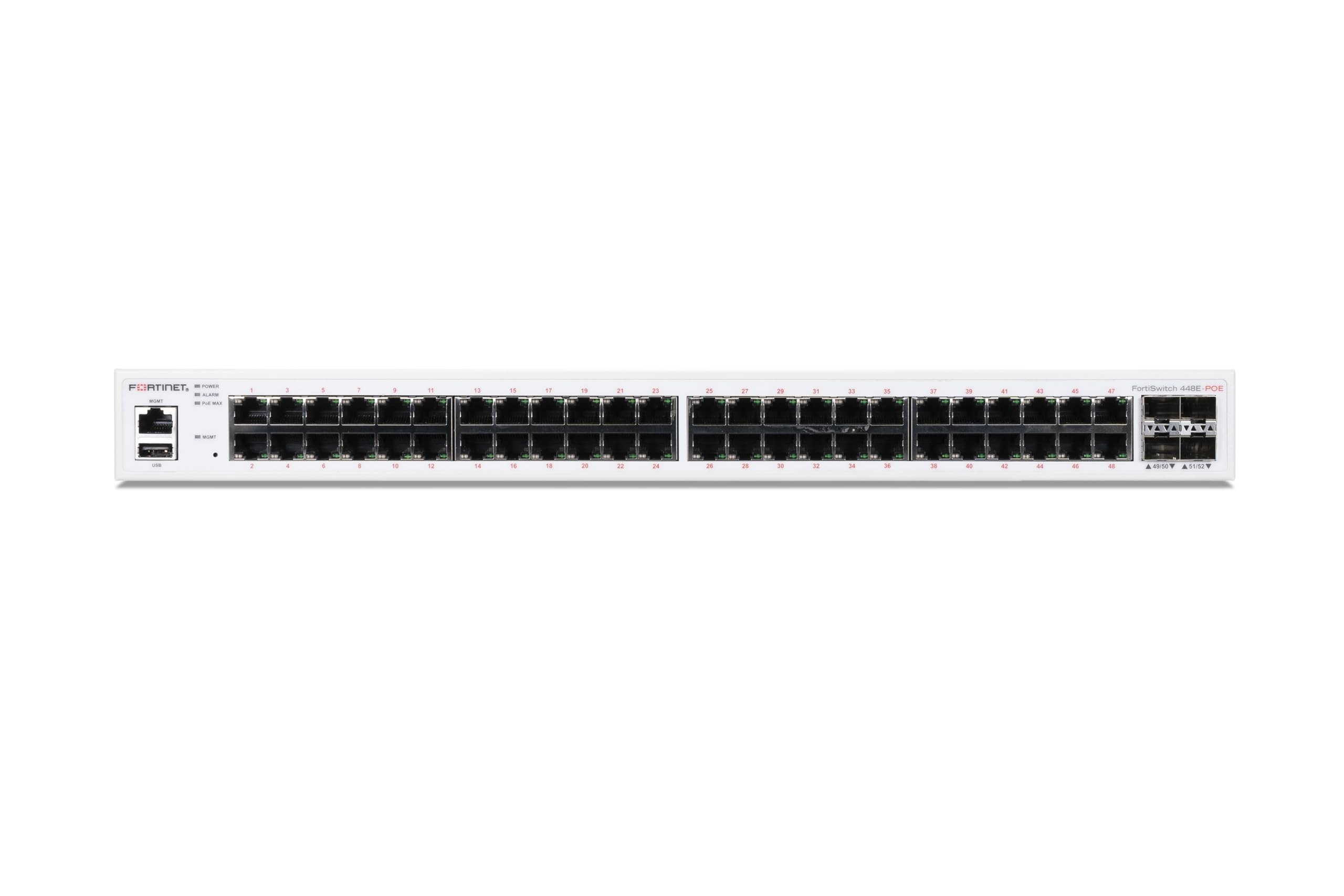 Amazon.com: Fortinet FortiSwitch - 448E-POE Layer 2/3 PoE+ 開關(FS-448E-POE)  : 電子