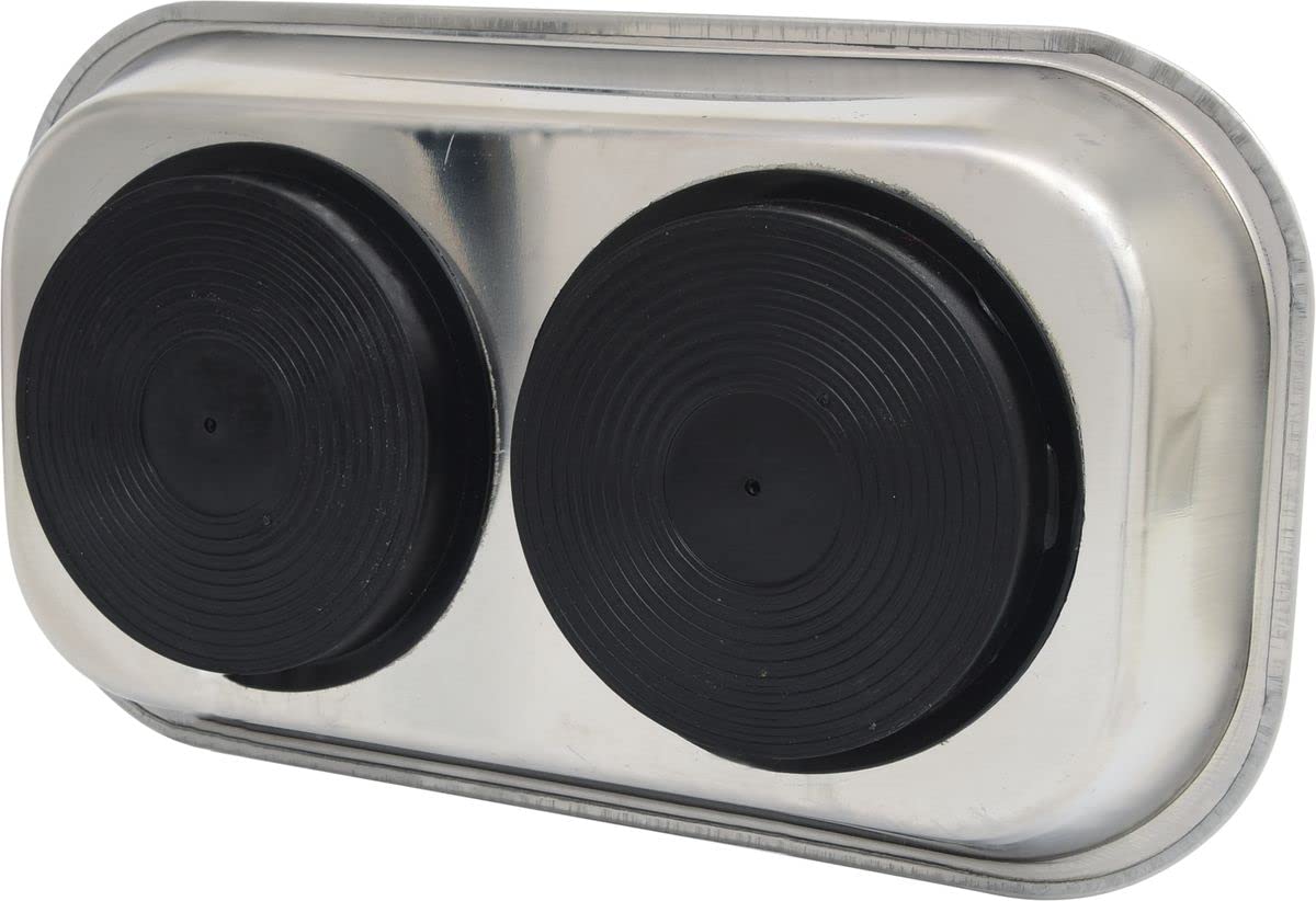 KS Tools 800.0151 Bandeja magnética de acero fino, 140x240mm