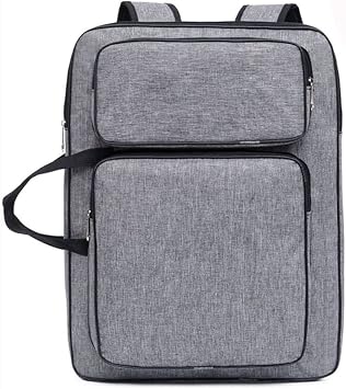 JSEIAJB Large Size Drawing Board Bag Drawing Bag Oxford Cloth Shoulder Pencil Bag Case Organizer Painting BagBlack