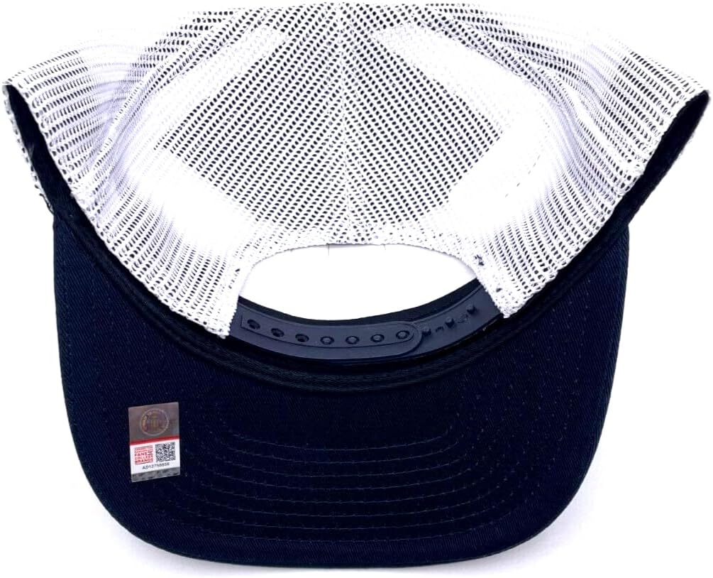 Officially Licensed Michigan University Blue Mesh Trucker Hat Adjustable Classic Team Logo Cap
