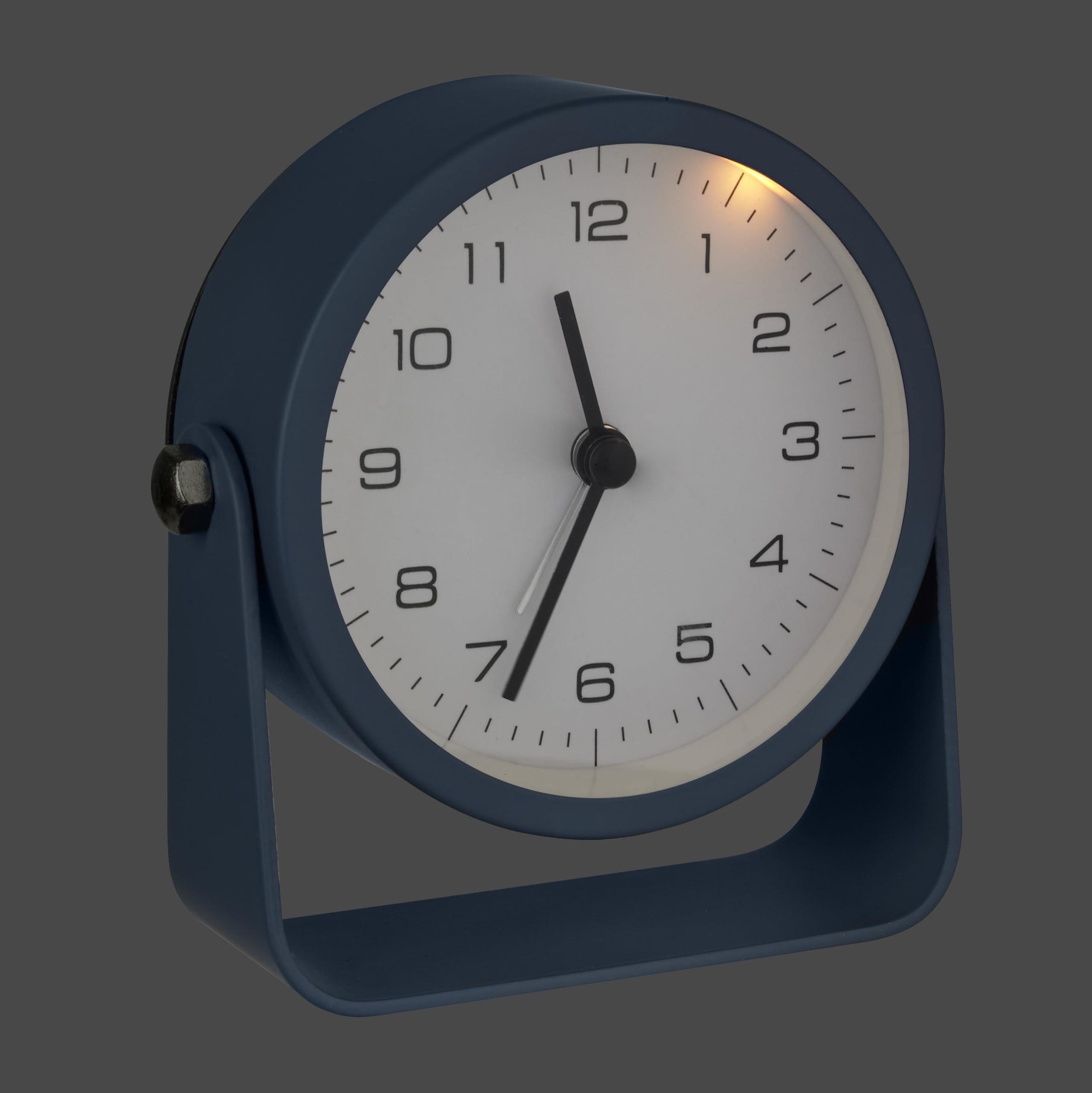 TFA Dostmann 60.1043.10 Wekker Kwarts Grijs Alarmtijden 1 Slepend Uurwerk Geluidsloos 3595882