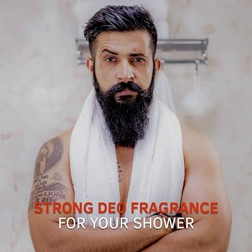 Ustraa Deo Soap For Men With Activated Charcoal, 3.5 Oz (Pack Of 8)