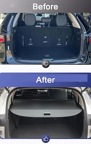 Miniatura 1 de Cubierta retráctil de carga para maletero de equipaje, para Toyota RAV4 2014-2018 Lona